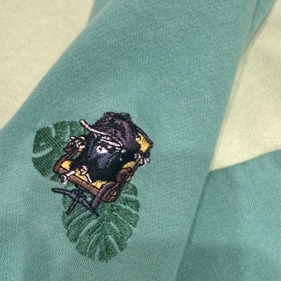 Disney Zootopia EmbroideredIcons Panel Crewneck Sweater - Boxlunch - Picture 3 of 7